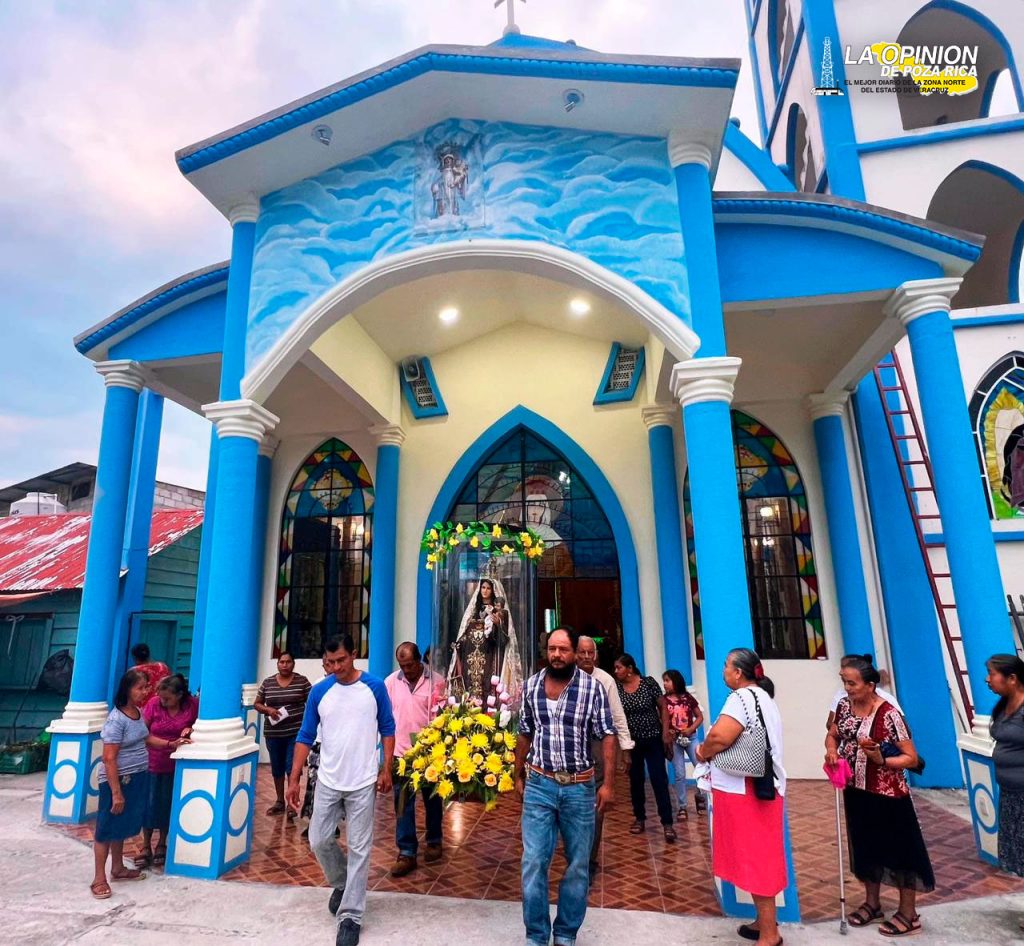Celebran a la Virgen del Carmen en Agua Dulce