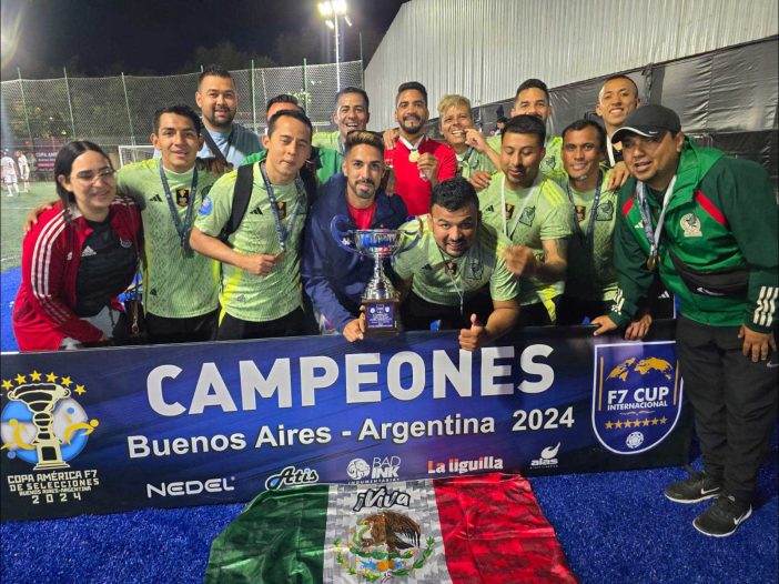 ¡México es Campeón de la Copa América de Fútbol 7!