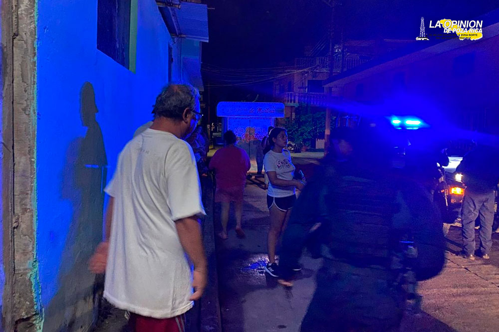Agresivo sujeto llegó con la Policía