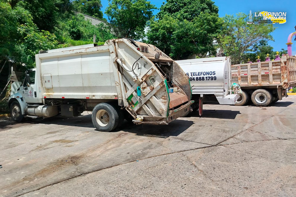 Cementerio convertido en taller mecánico