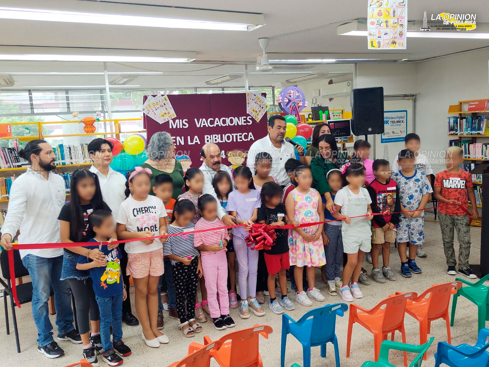 Más de 130 niños en Mis Vacaciones en la Biblioteca
