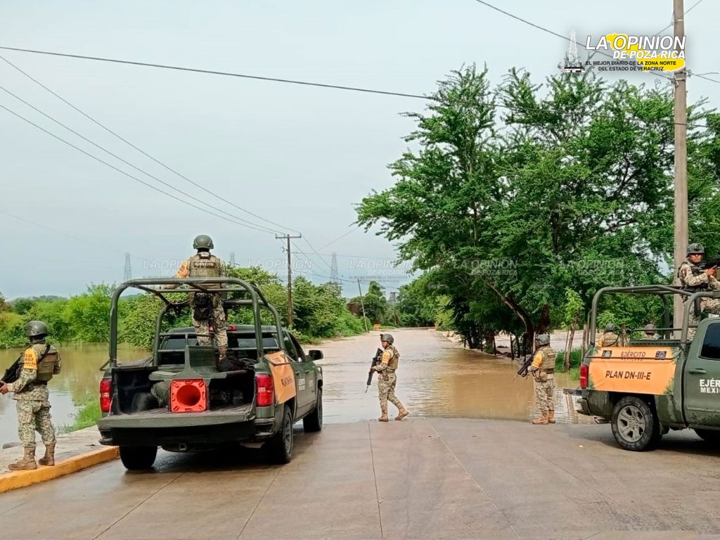 Colonias y ejidos, otra vez bajo el agua