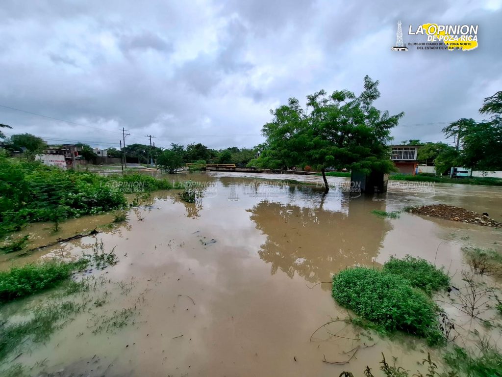 Colonias y ejidos, otra vez bajo el agua