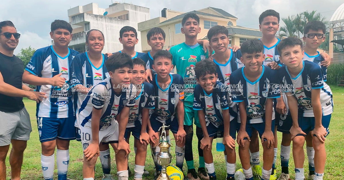 CEFOR Tuzos Coatzintla se lleva el campeonato de campeones en la liga infantil y juvenil de Poza Rica
