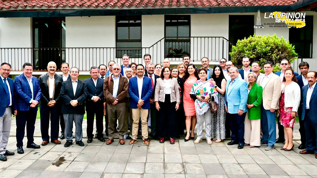 Colegio de Notarios de Veracruz recibe a gobernadora electa