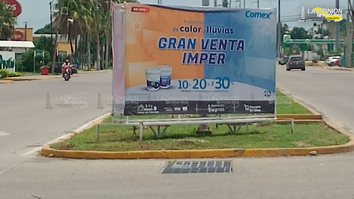 Anuncios publicitarios ponen en riesgo la vida de automovilistas