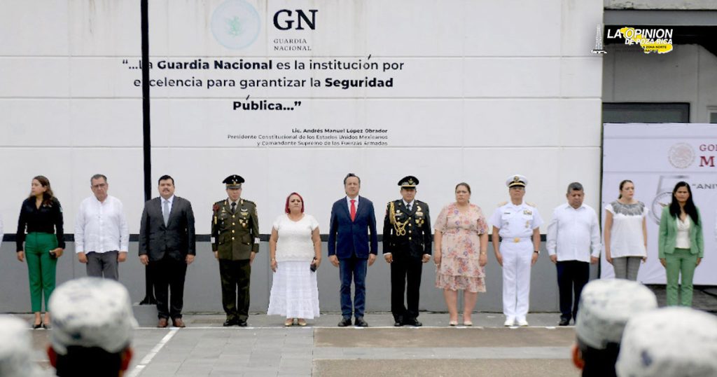 Con solemnidad y gratitud, celebra Veracruz cinco años de la Guardia Nacional