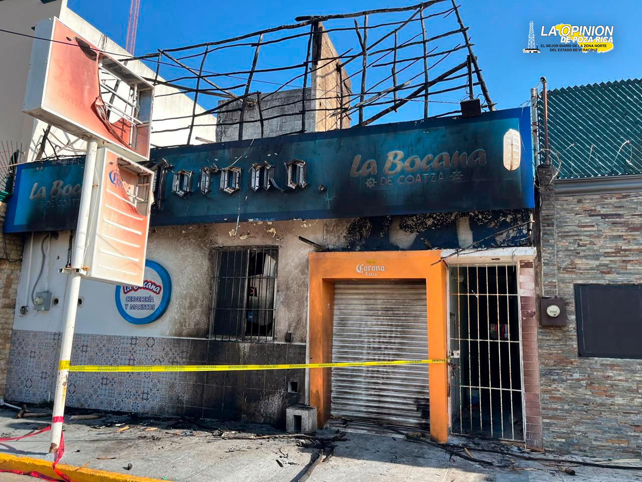 Incendian dos bares en Coatzacoalcos, no hay detenidos
