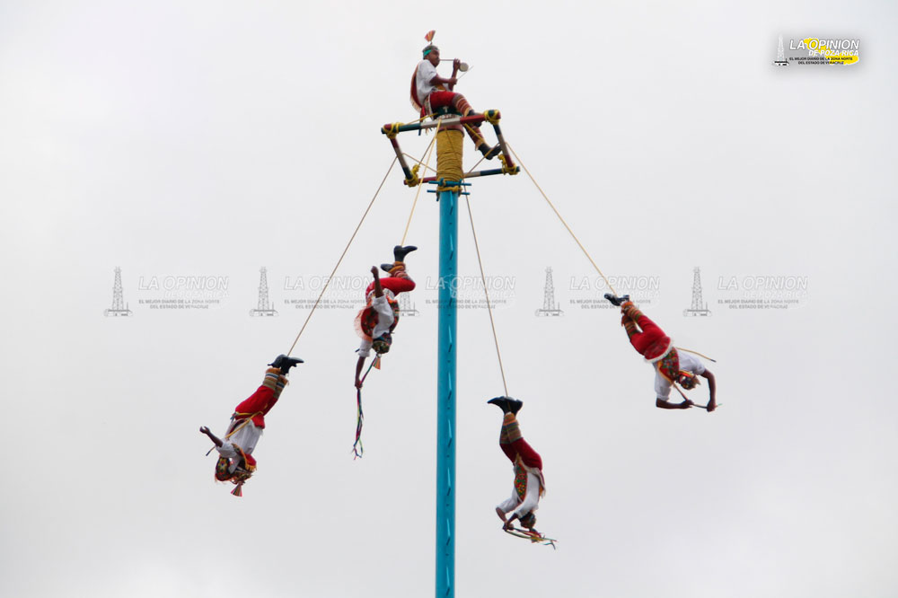Costoso equipo de trabajo de los Voladores