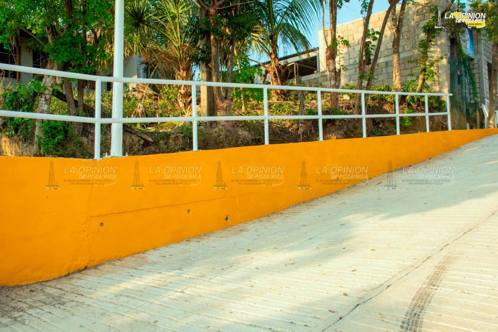 Mejoran infraestructura en la Col. Vicente Herrera