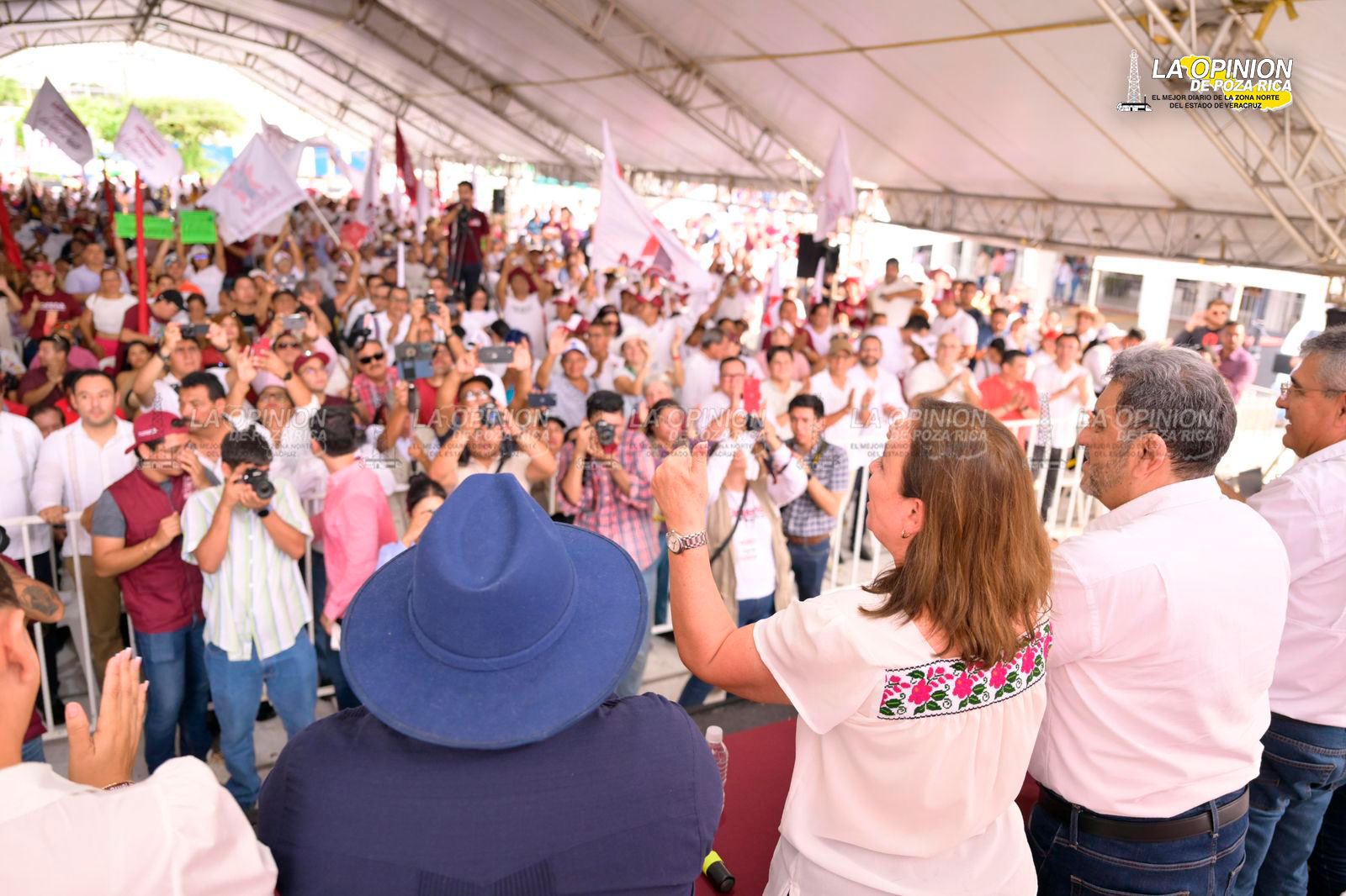 A Nahle la quieren también en el sur