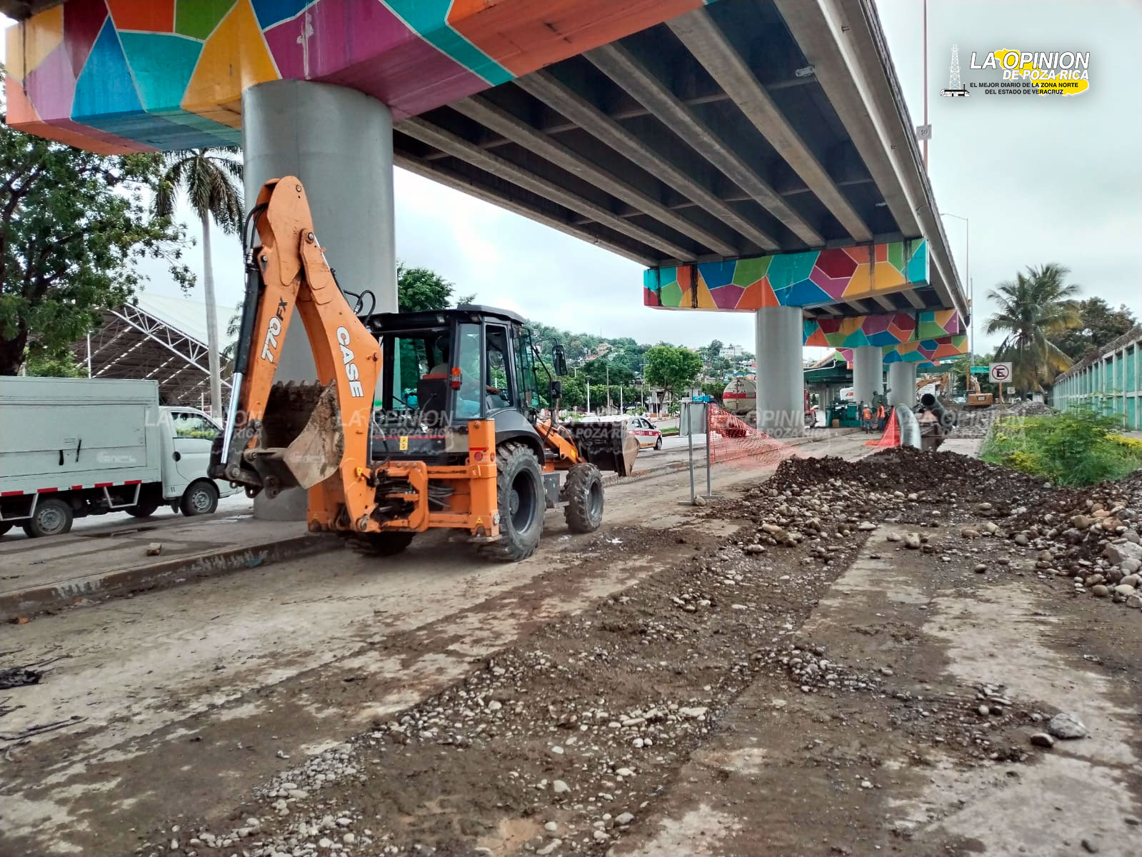 Rotundo atraso en la obra de CAEV; no hay para cuándo termine