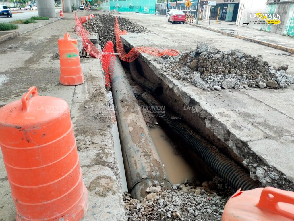 Rotundo atraso en la obra de CAEV; no hay para cuándo termine