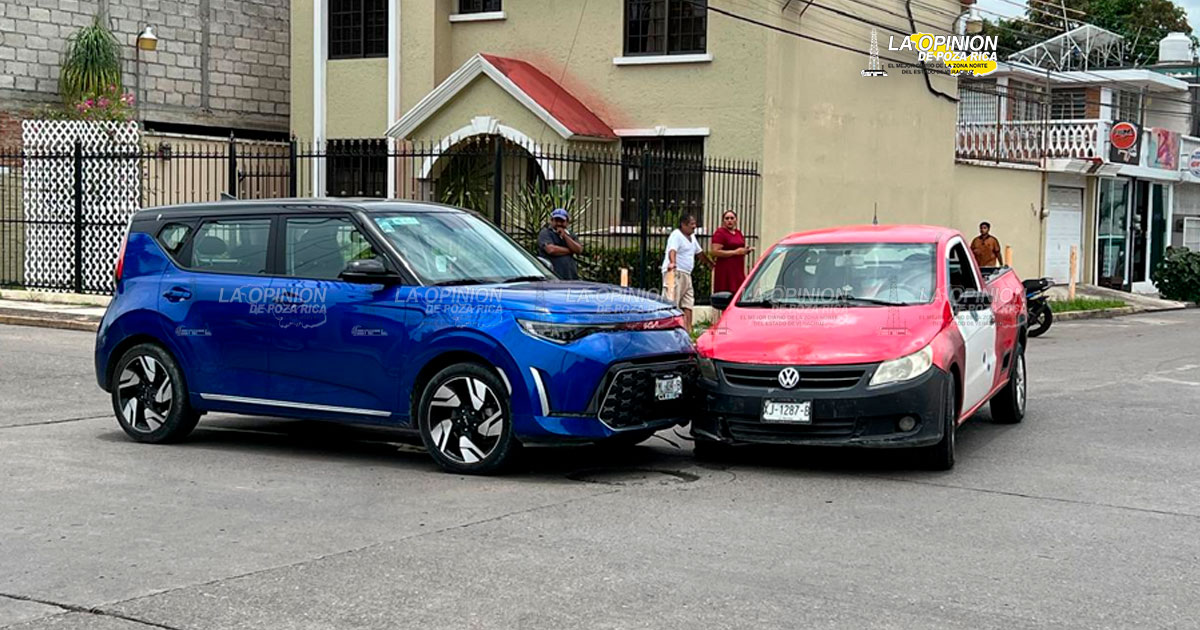 ¡No vió el alto total y se ensartó!