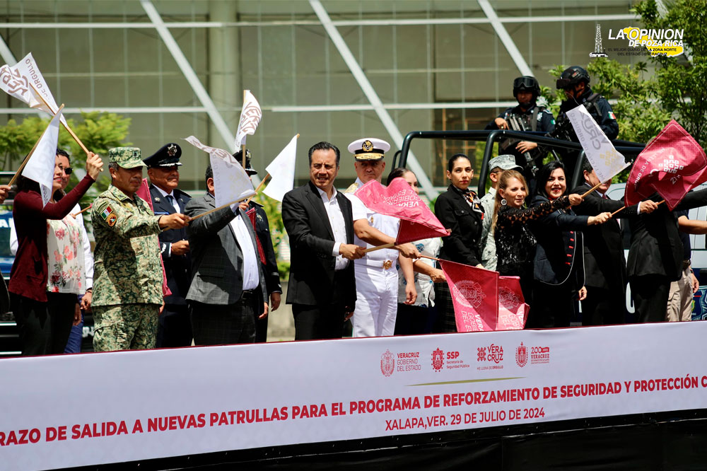 Refuerza Gobierno el parque vehicular para la seguridad y protección ciudadana