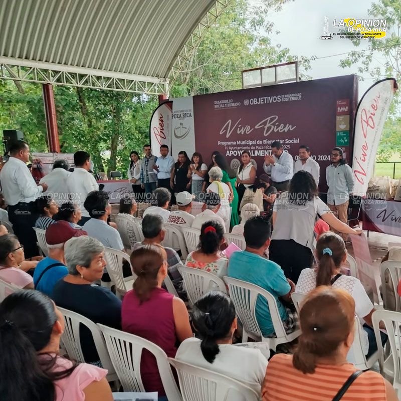 Cerca de medio millar de familias recibieron despensas