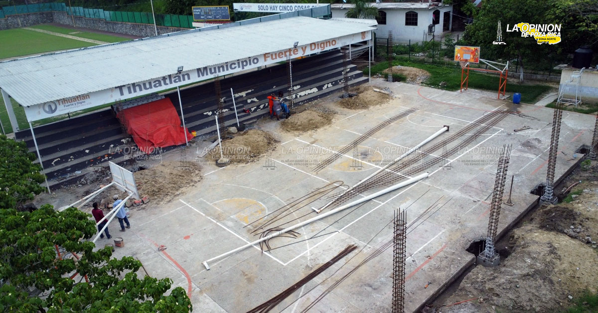 Renuevan canchas en estadio Saucedo Lima