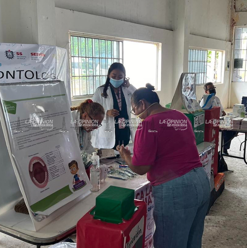 Decenas de beneficiados con la brigada de salud