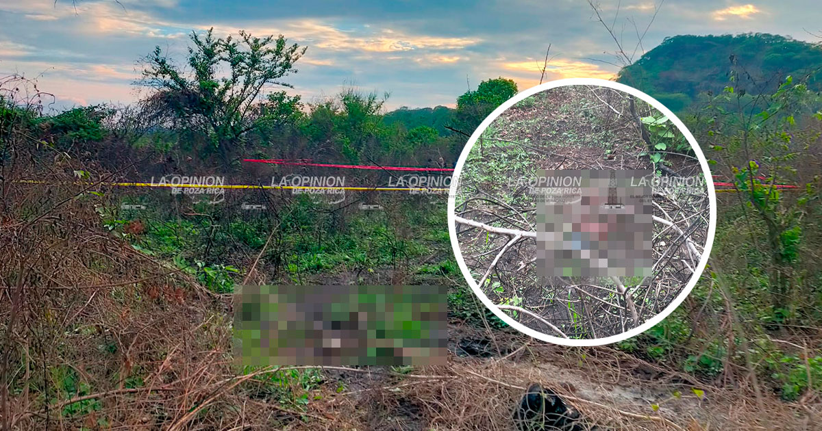 Vecinos hallaron restos humanos