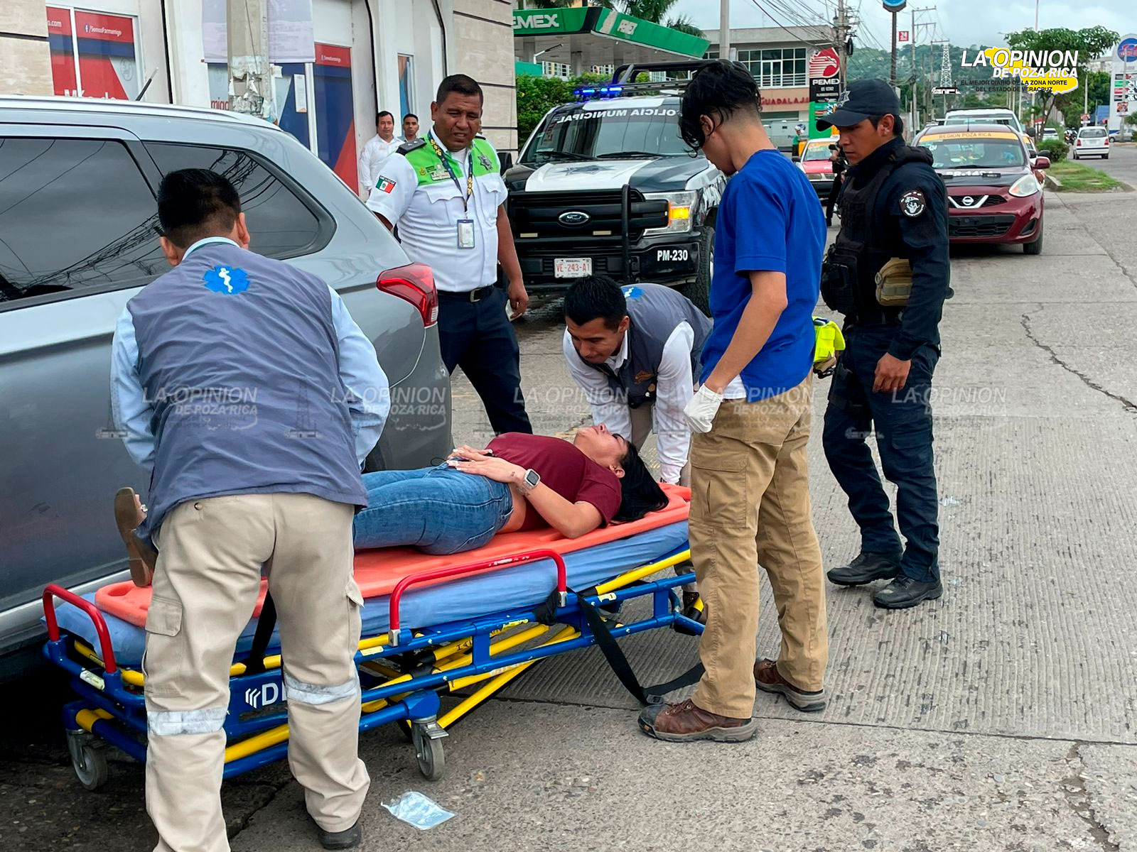 Quiso ganar el paso en la Puebla