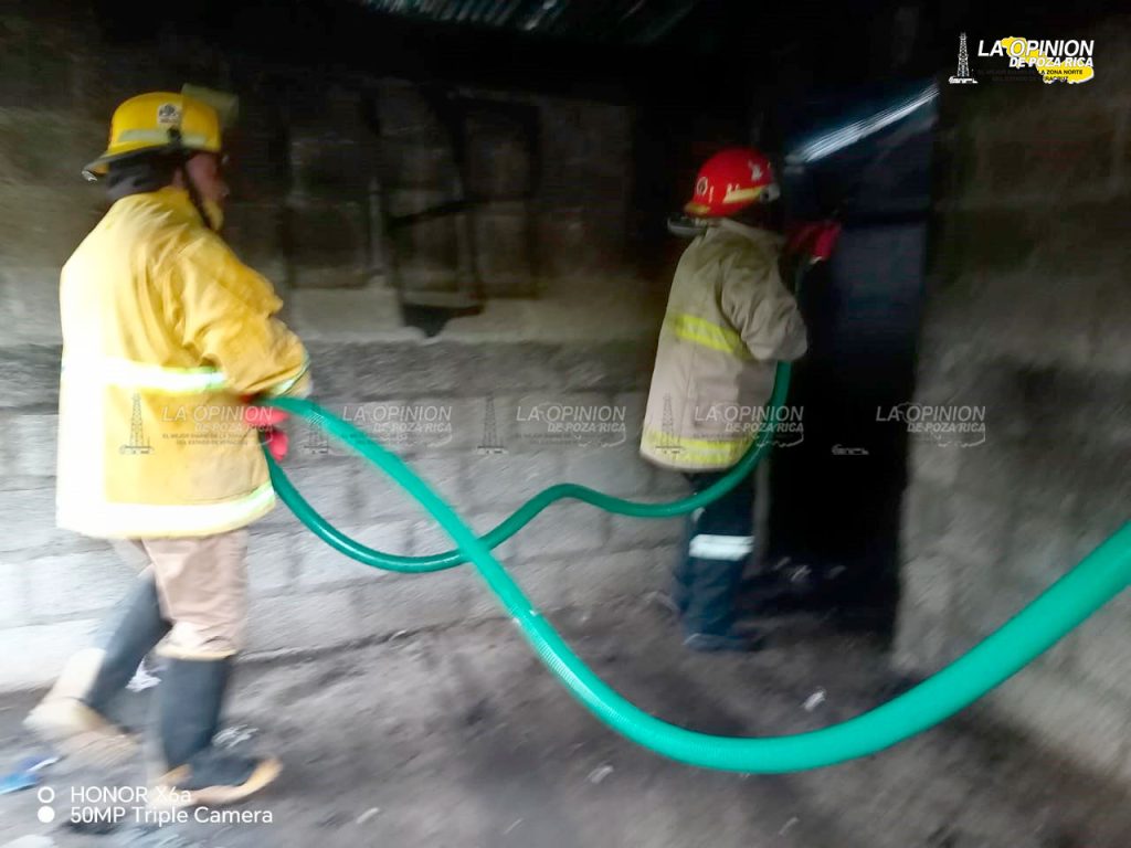 Se incendia vivienda por un corto circuito