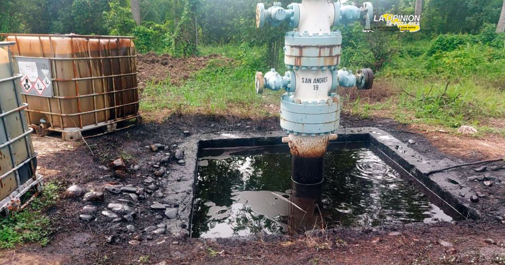 Siguen las fugas de hidrocarburo, en Emiliano Zapata