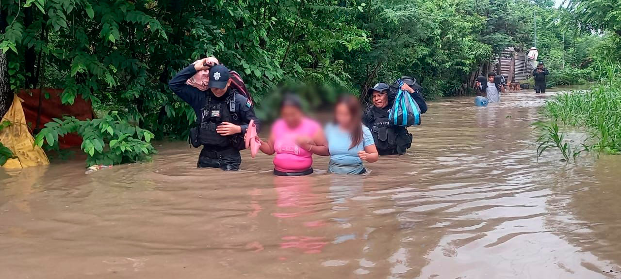 SSP emite comunicado por inundaciones en Poza Rica