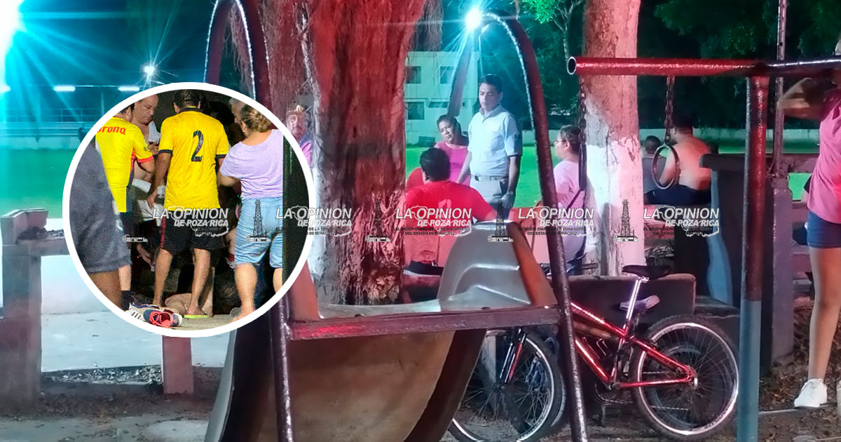 Desmayo de jugador de futbol tras 2 partidos