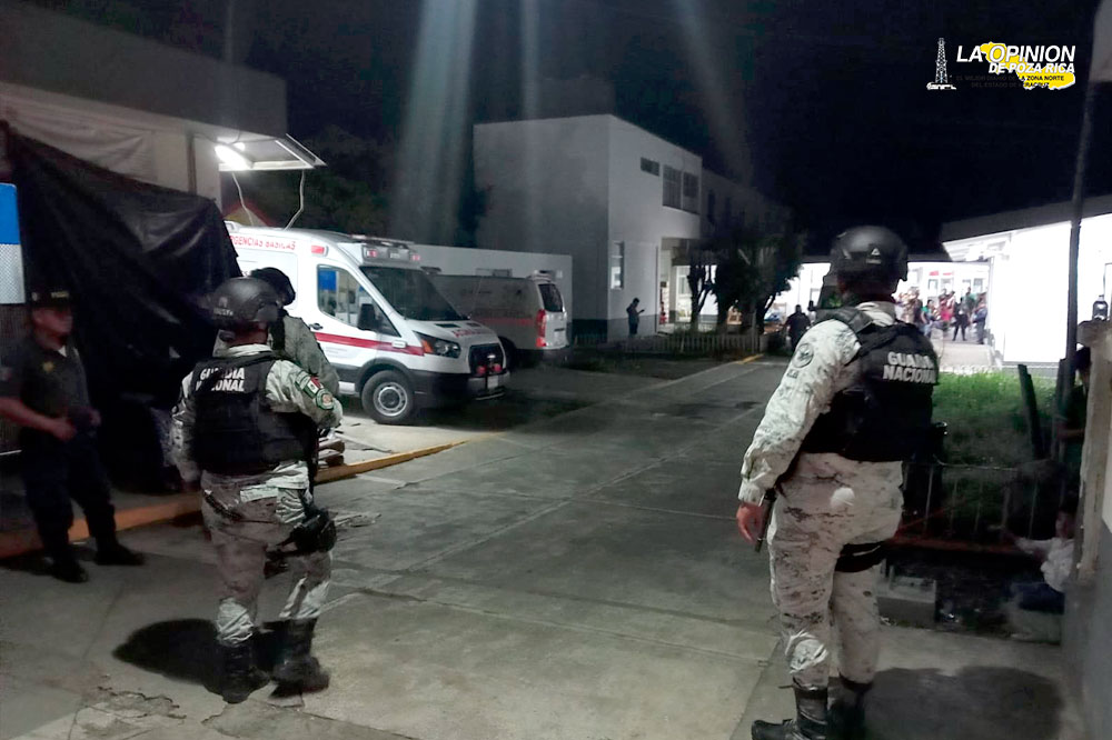 Baleado por desconocidos en una comunidad