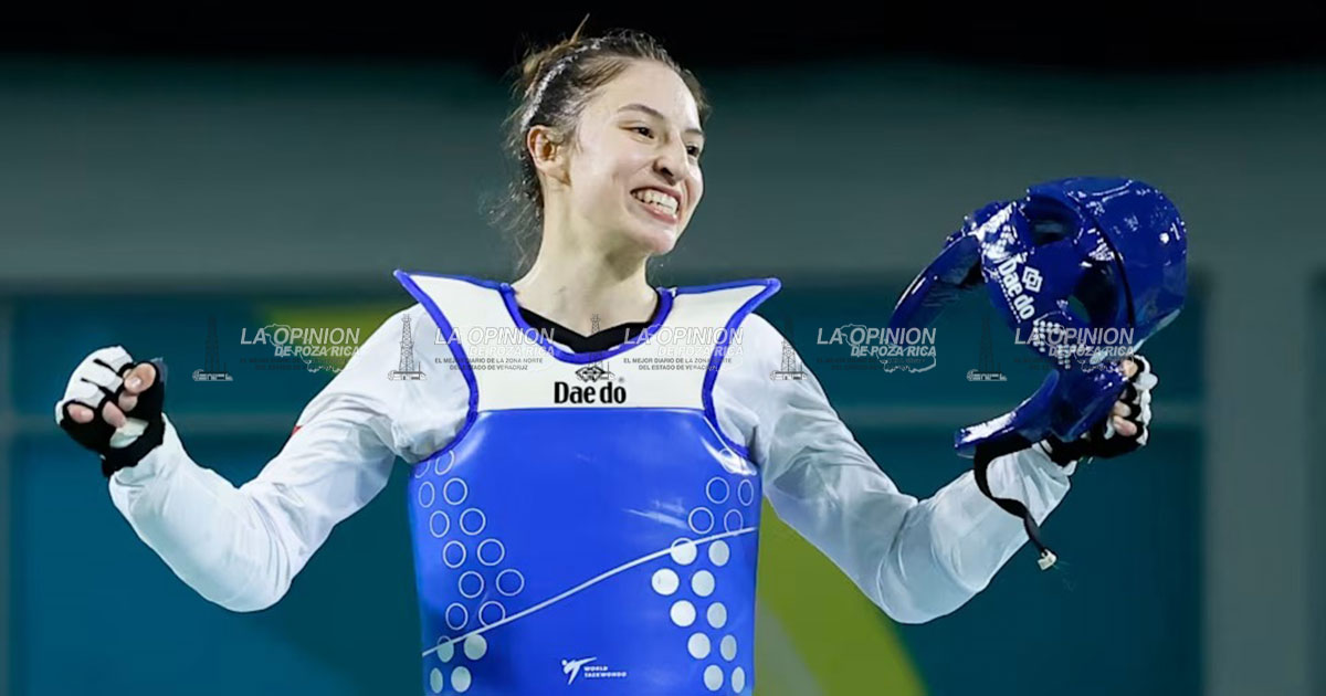 Daniela Souza esperanza para México en Taekwondo