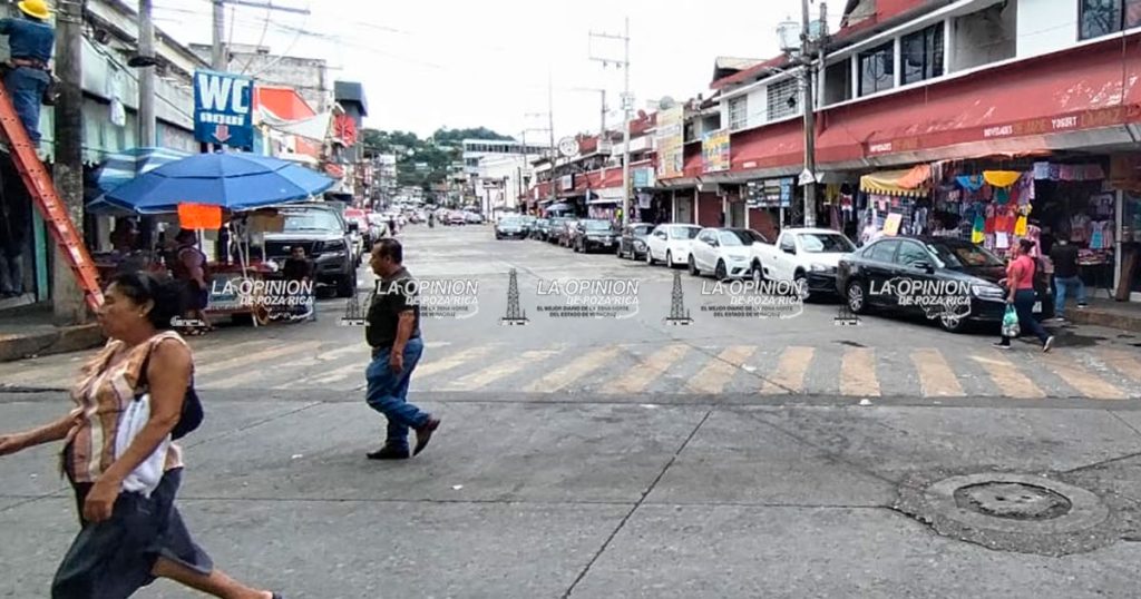 Limpieza en Calles Externas al Mercado Poza Rica Será el 22 de Agosto