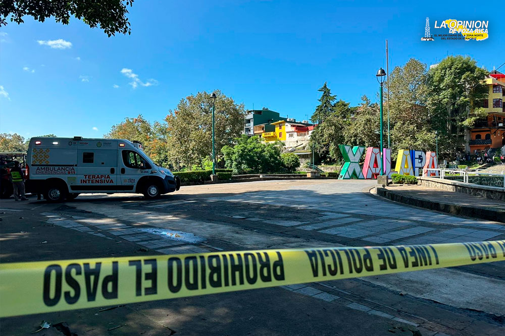 Encuentran cadáver en el paseo de Los Lagos de Xalapa