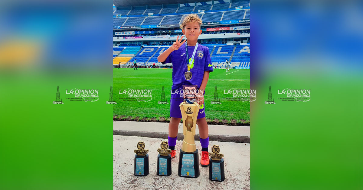 ¡Pozarricense con 10 años es fichado por Rayados de Monterrey!