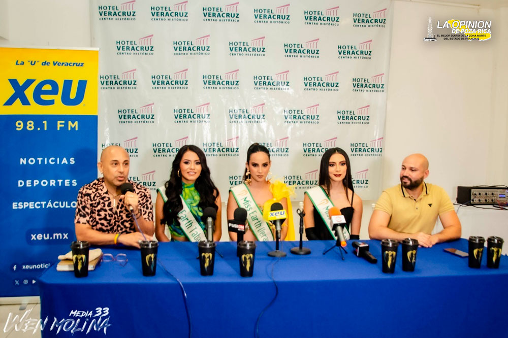 Tres veracruzanas participarán en Miss Earth México 2024