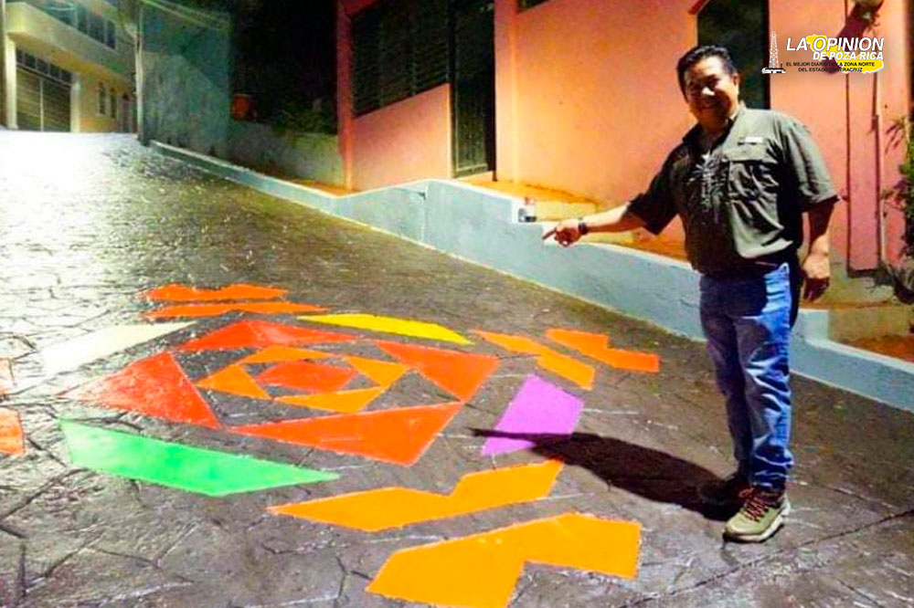 Se promociona Eric Domínguez, con la obra pública