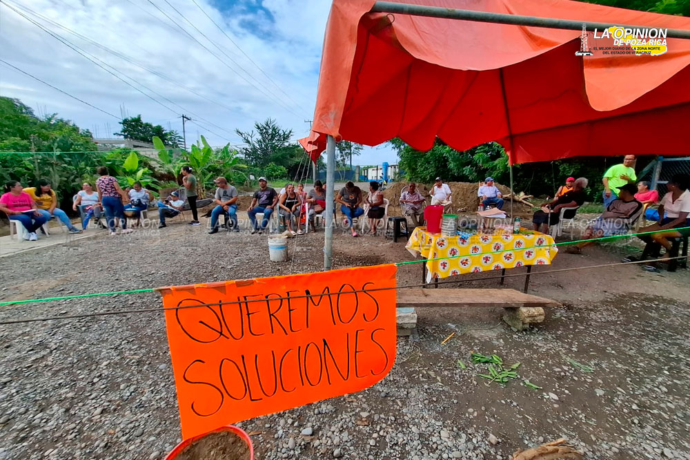 Una semana en bloqueo contra la Juguera IQC