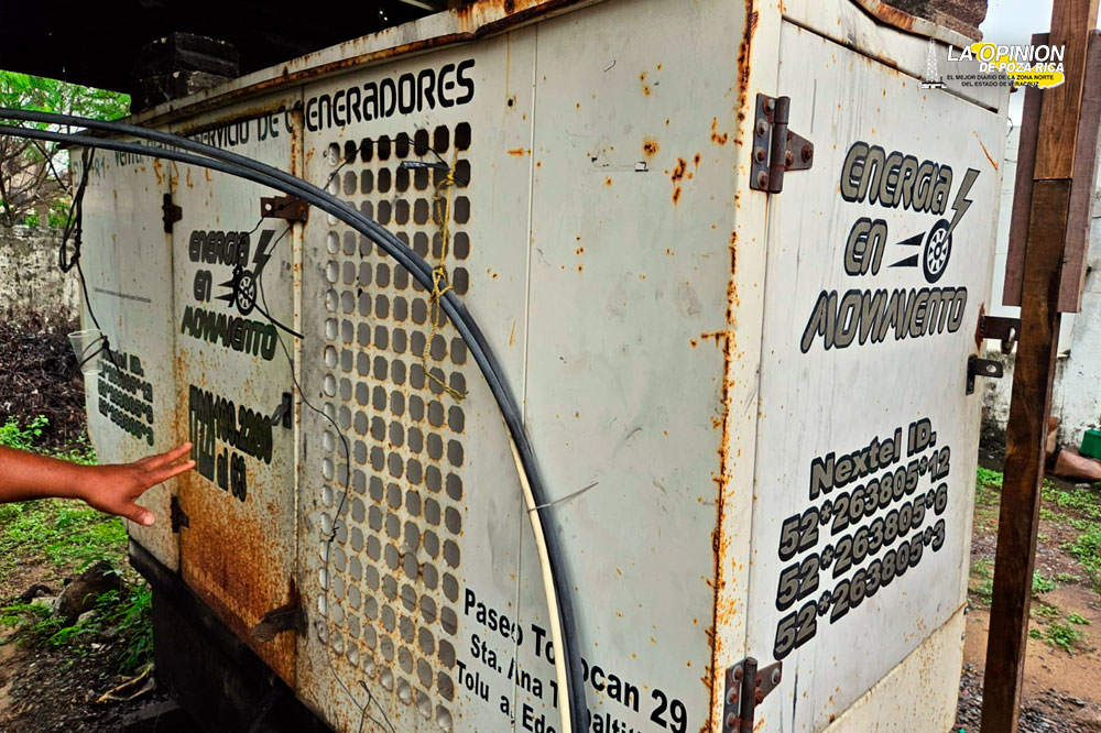 Regidora de Veracruz inicia trámites para repara bomba de agua en Costa Dorada