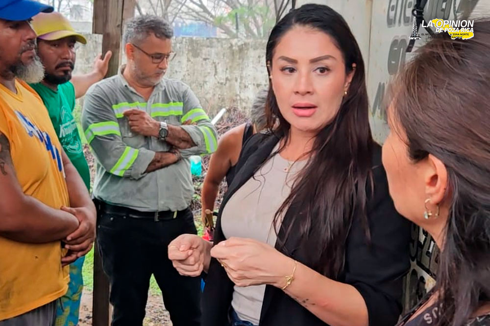 Regidora de Veracruz inicia trámites para repara bomba de agua en Costa Dorada