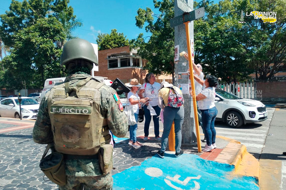 Colectivos buscan a sus desaparecidos en la zona norte