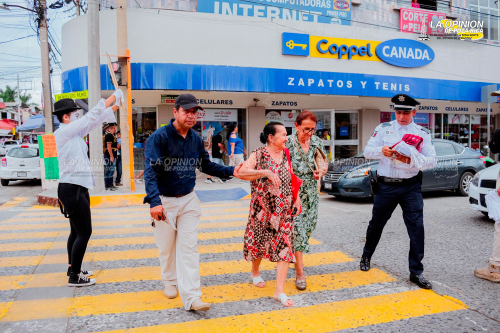 Cuida al peatón