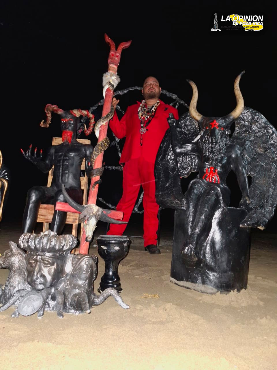 El Satanismo es para evolucionar en sabiduría y conocimiento: Obispo Negro de Veracruz