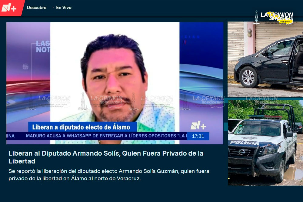 Amando Solís, 5 días secuestrado