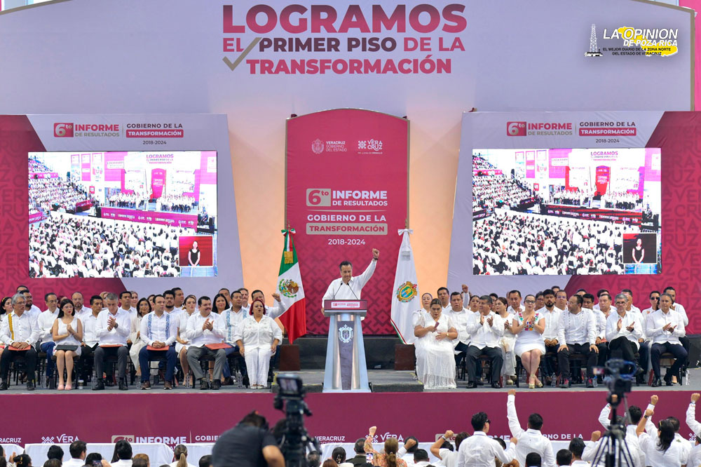 Con orgullo, logramos el primer piso de la transformación: Cuitláhuac García