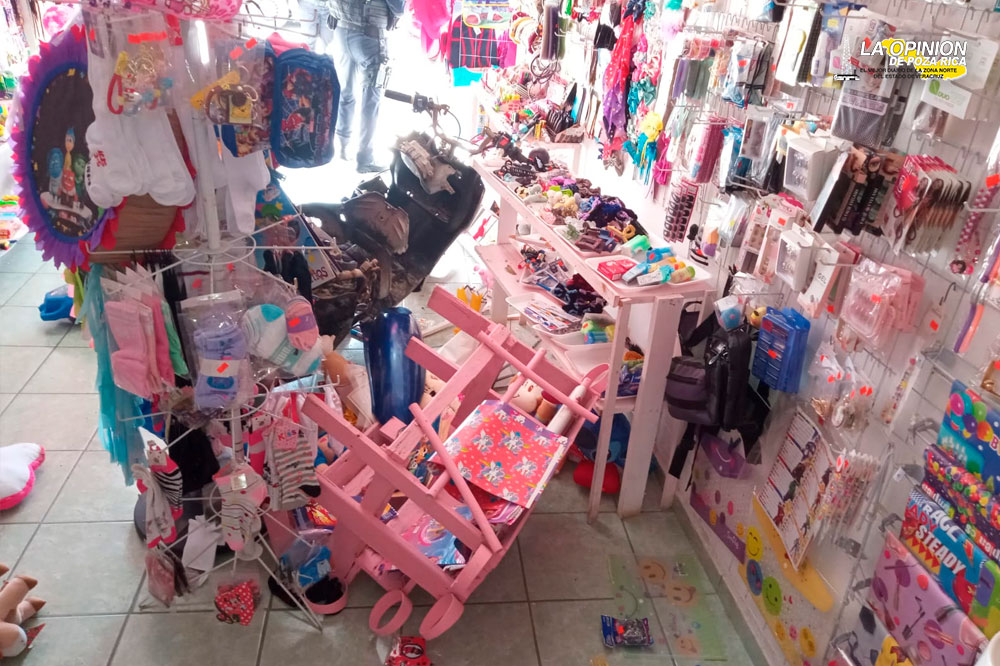 Con las manos en la masa, tras robarse una motoneta