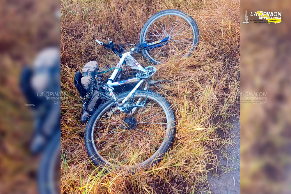 Moto contra bicicleta; un muerto y un herido
