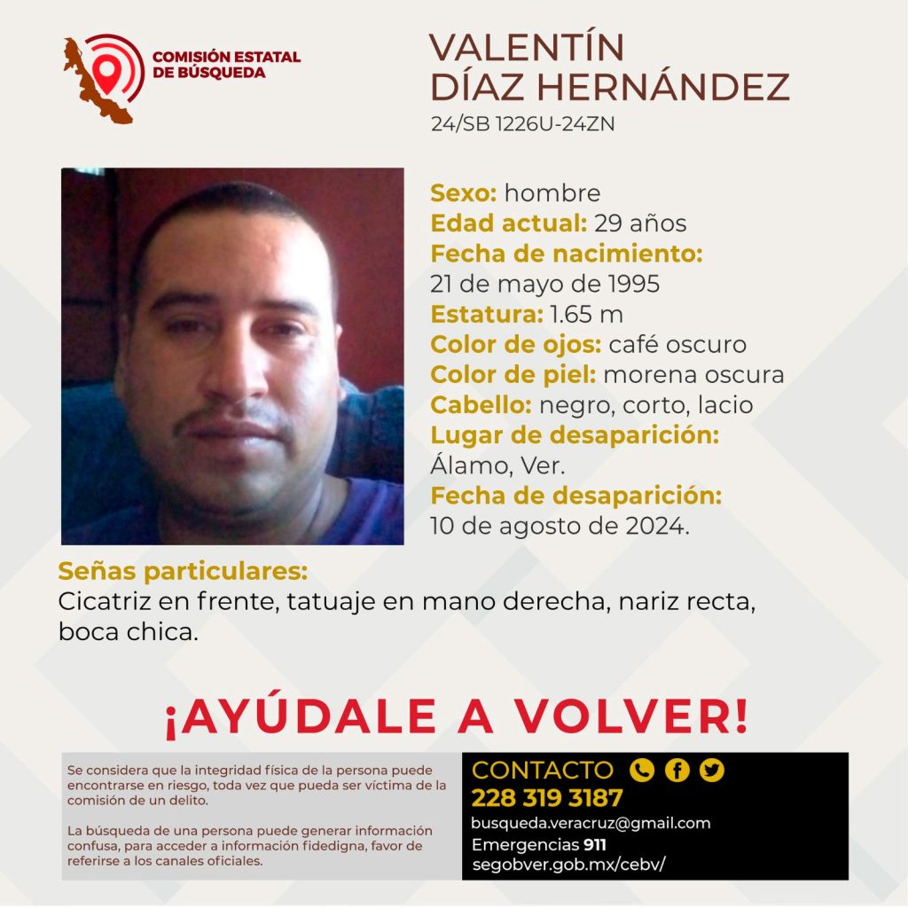 ¡Reportan otro desaparecido!