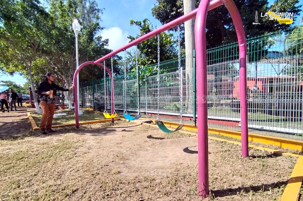Recuperan espacios públicos para las familias pozarricenses