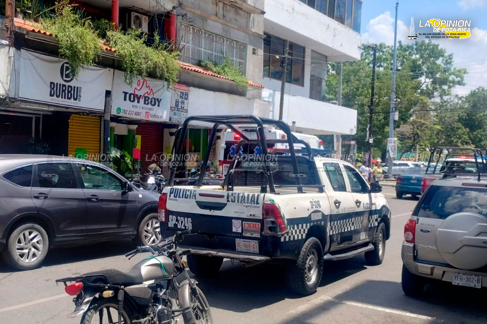 Se desplomó albañil