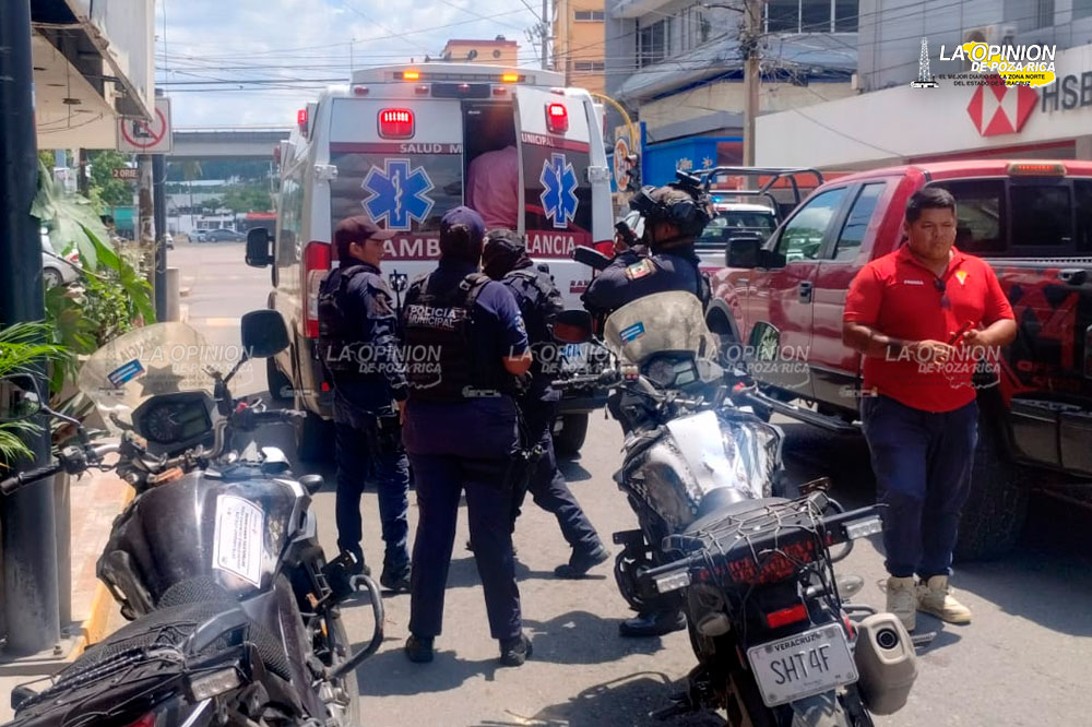 Se desplomó albañil