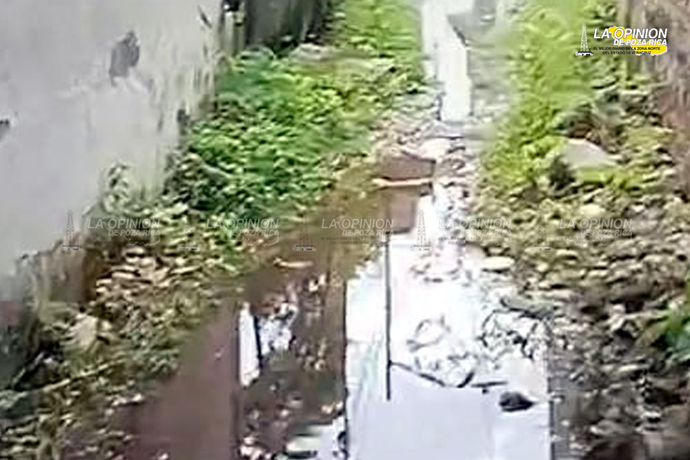 Se inundan familias de la División de Oriente con aguas negras